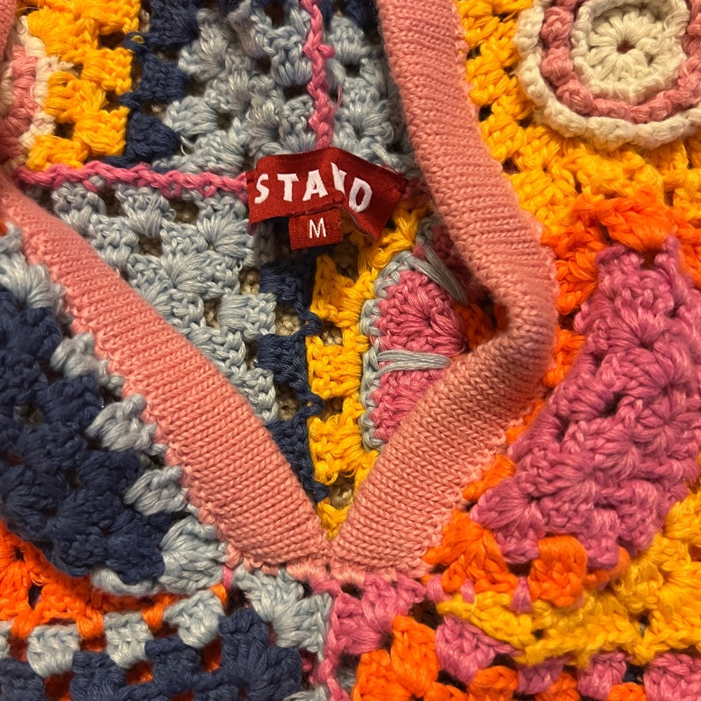 Colorful Crochet Jacket - Picture 3 of 4